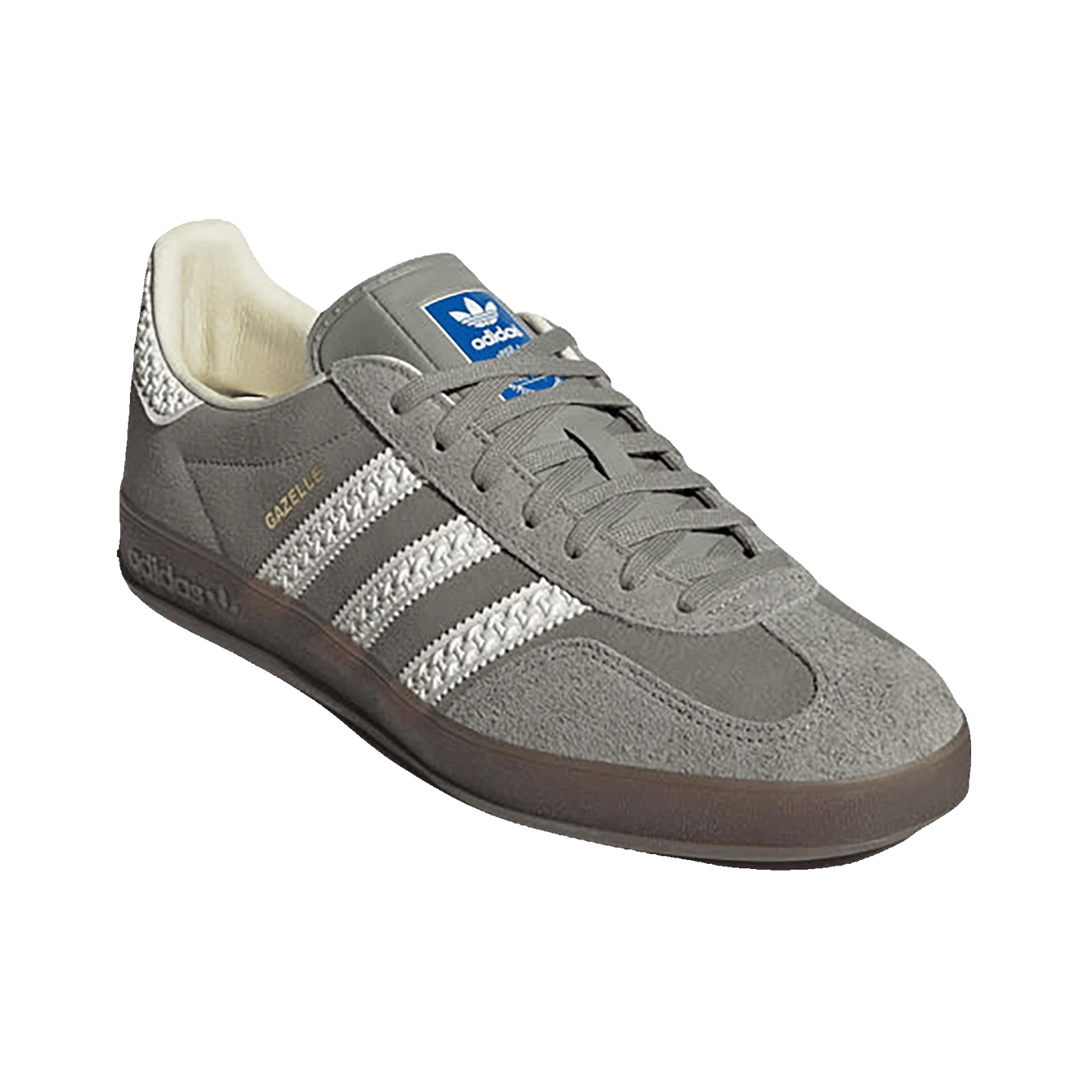 adidas Gazelle Indoor Dark Grey White Side
