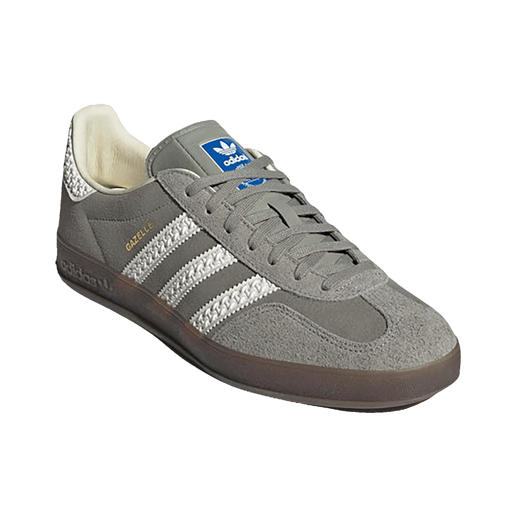 adidas Gazelle Indoor Dark Grey White Side