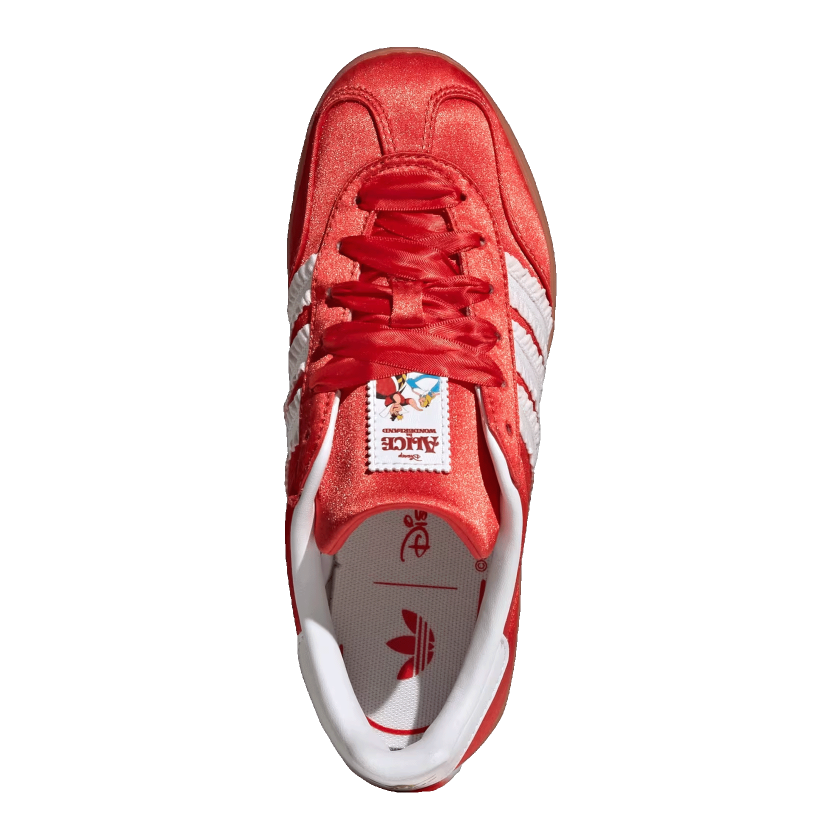 adidas Gazelle Indoor Disney Red White Gum (GS) Oben IH1761