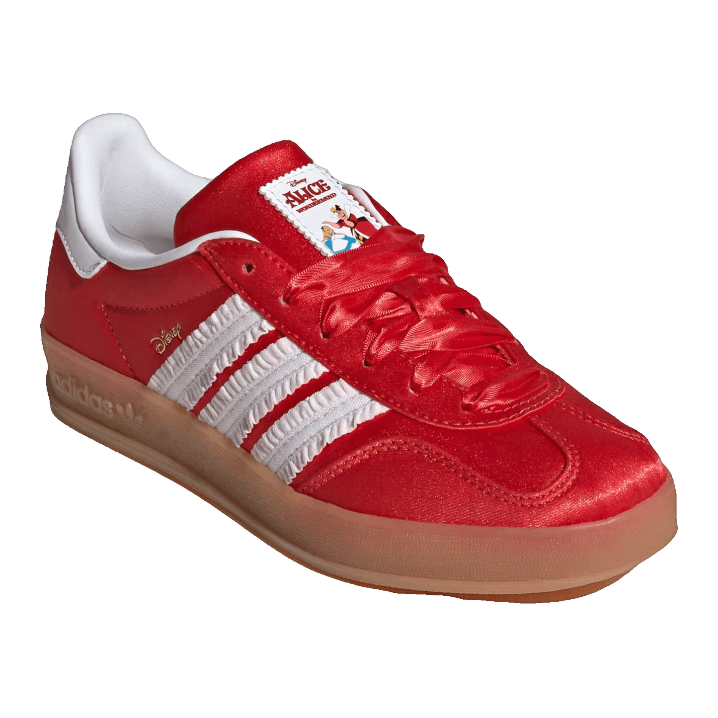 adidas Gazelle Indoor Disney Red White Gum (GS) Side IH1761