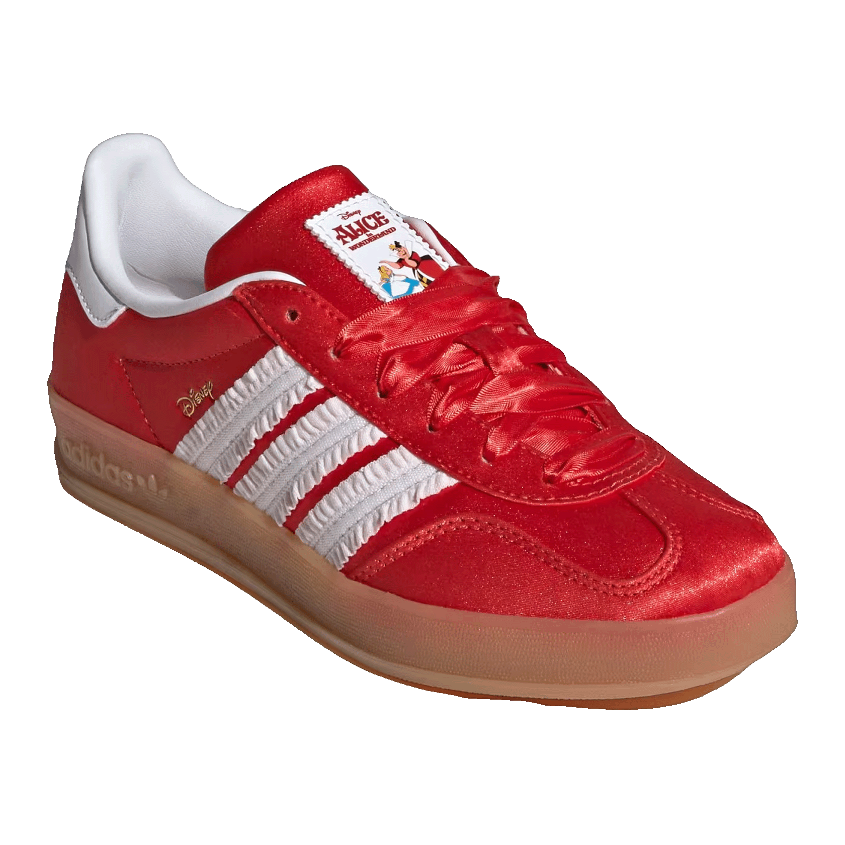 adidas Gazelle Indoor Disney Red White Gum (GS) Side IH1761