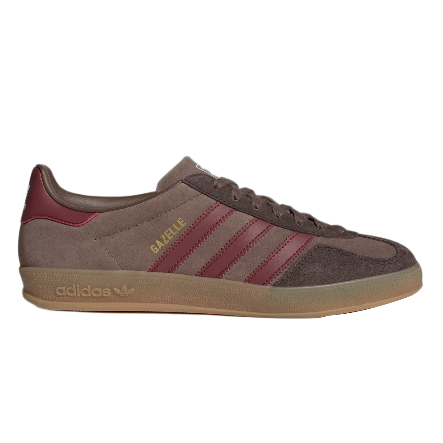 adidas Gazelle Indoor Earth Strata Shadow Red JQ8398
