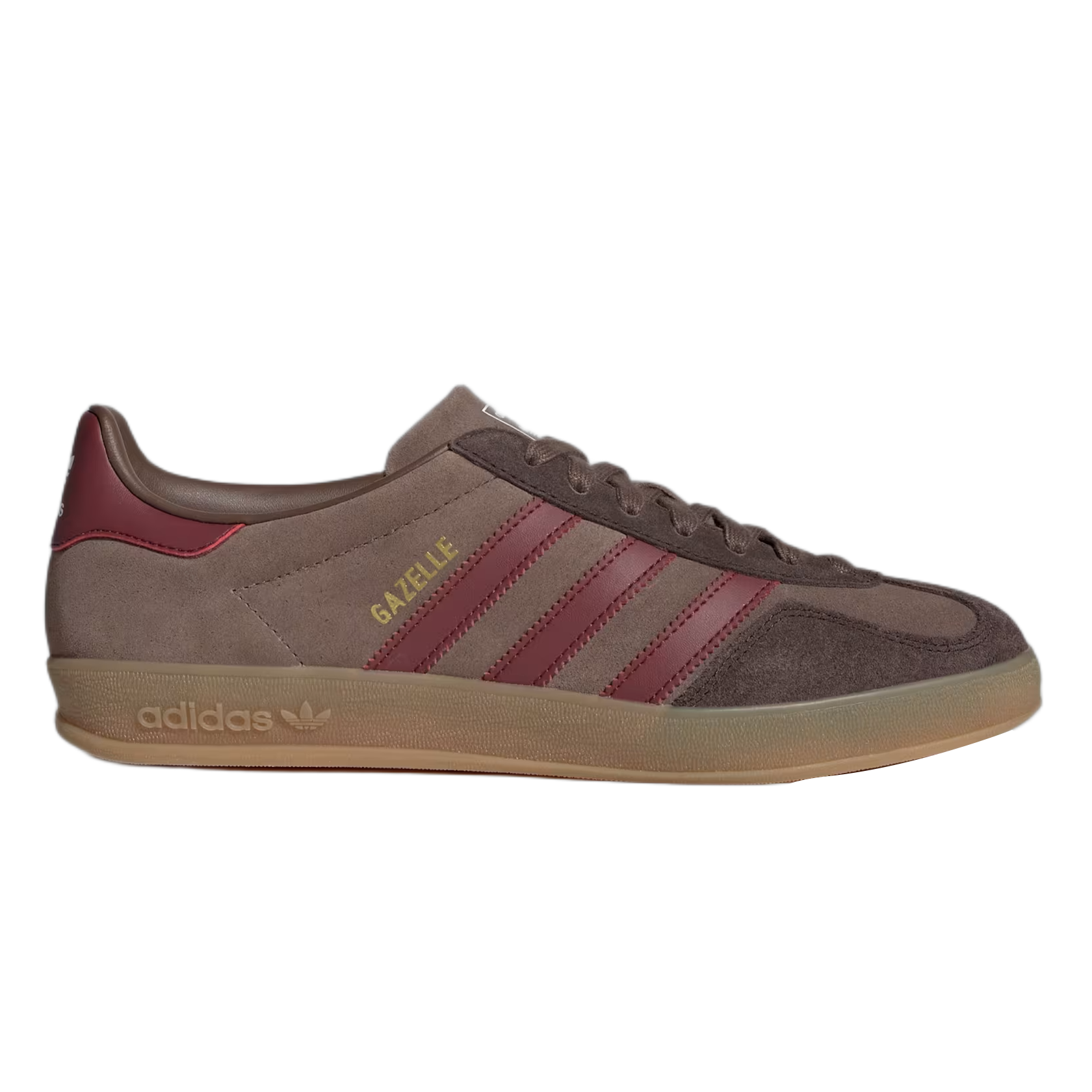 adidas Gazelle Indoor Earth Strata Shadow Red JQ8398