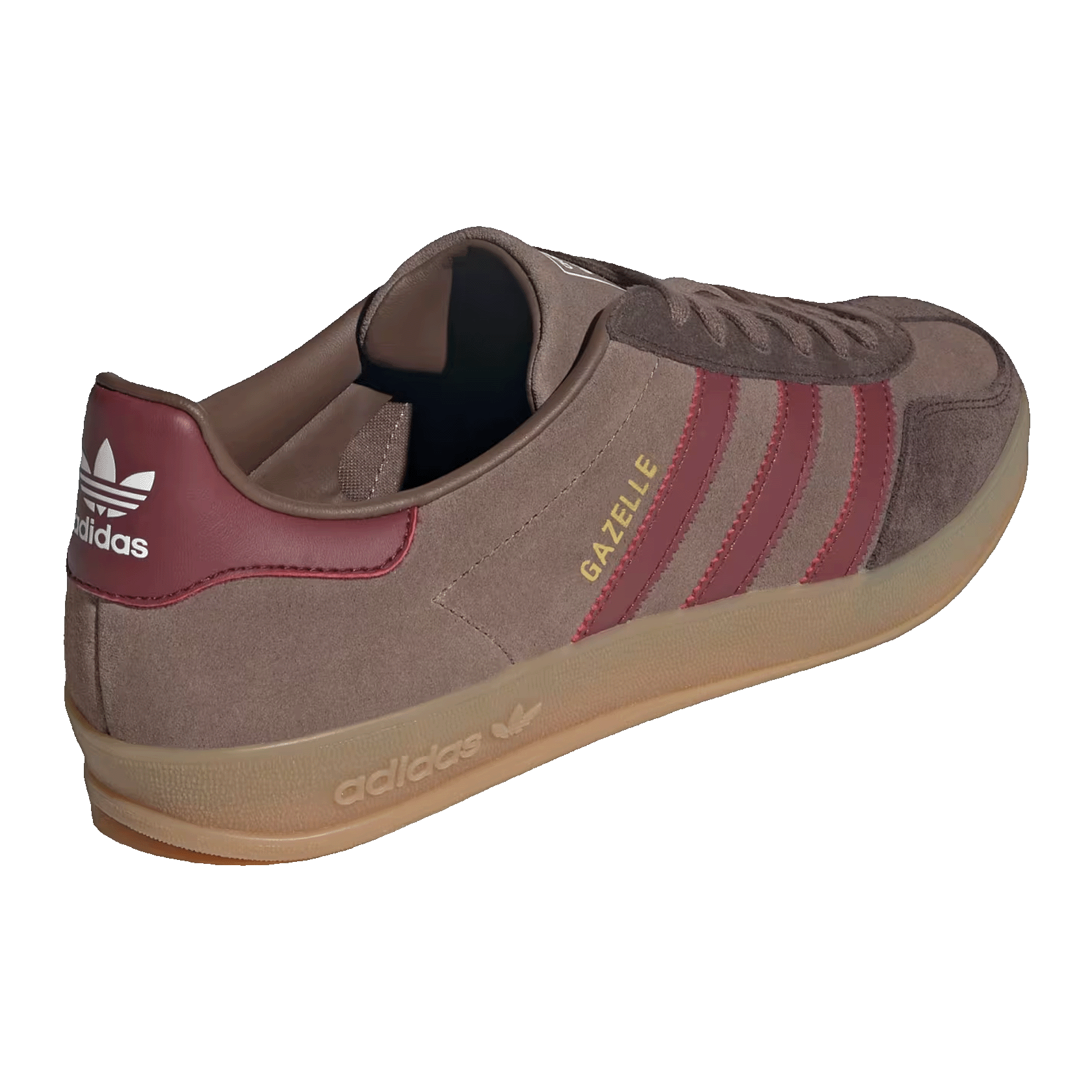 adidas Gazelle Indoor Earth Strata Shadow Red Back JQ8398