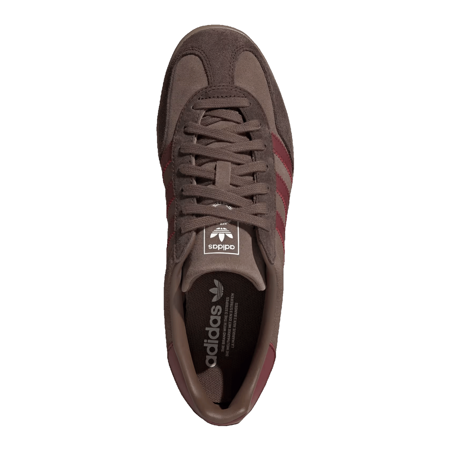 adidas Gazelle Indoor Earth Strata Shadow Red Oben JQ8398