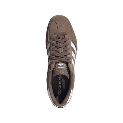 adidas Gazelle Indoor Earth Strata White Gold Metallic Oben