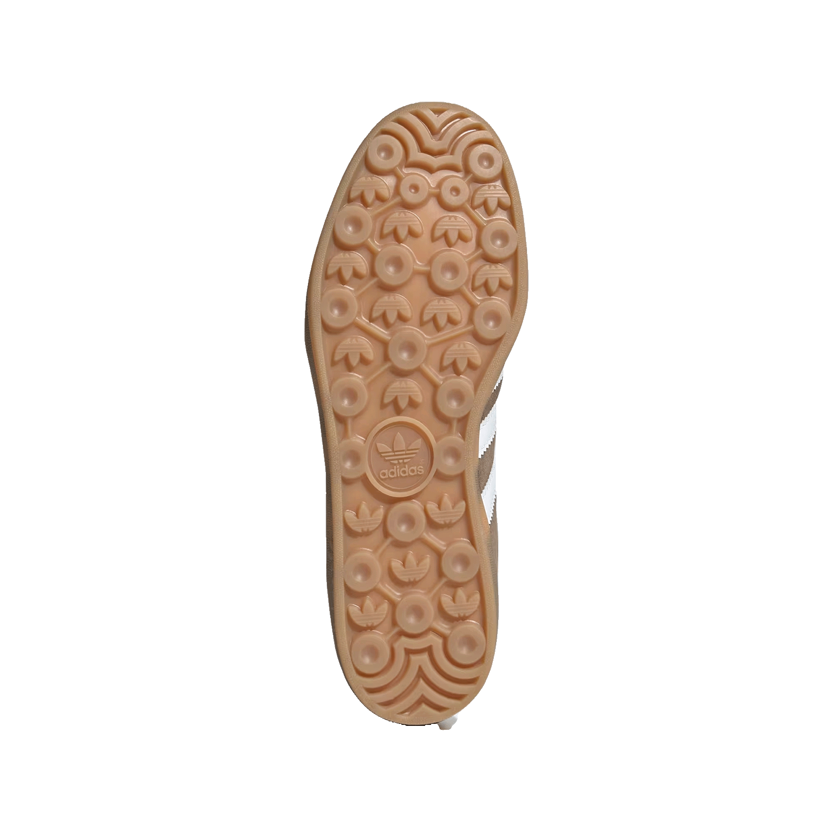 adidas Gazelle Indoor Earth Strata White Gold Metallic Sohle