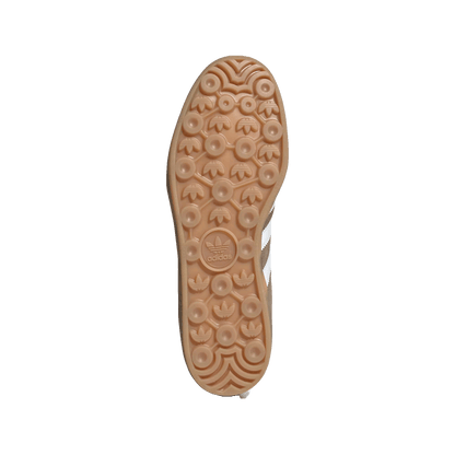 adidas Gazelle Indoor Earth Strata White Gold Metallic Sohle