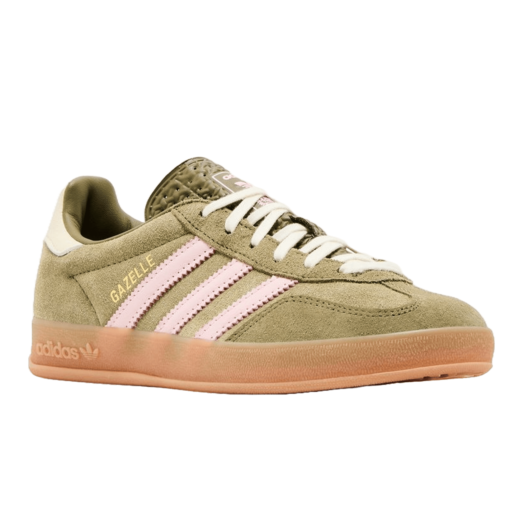 Adidas olive trainers clearance