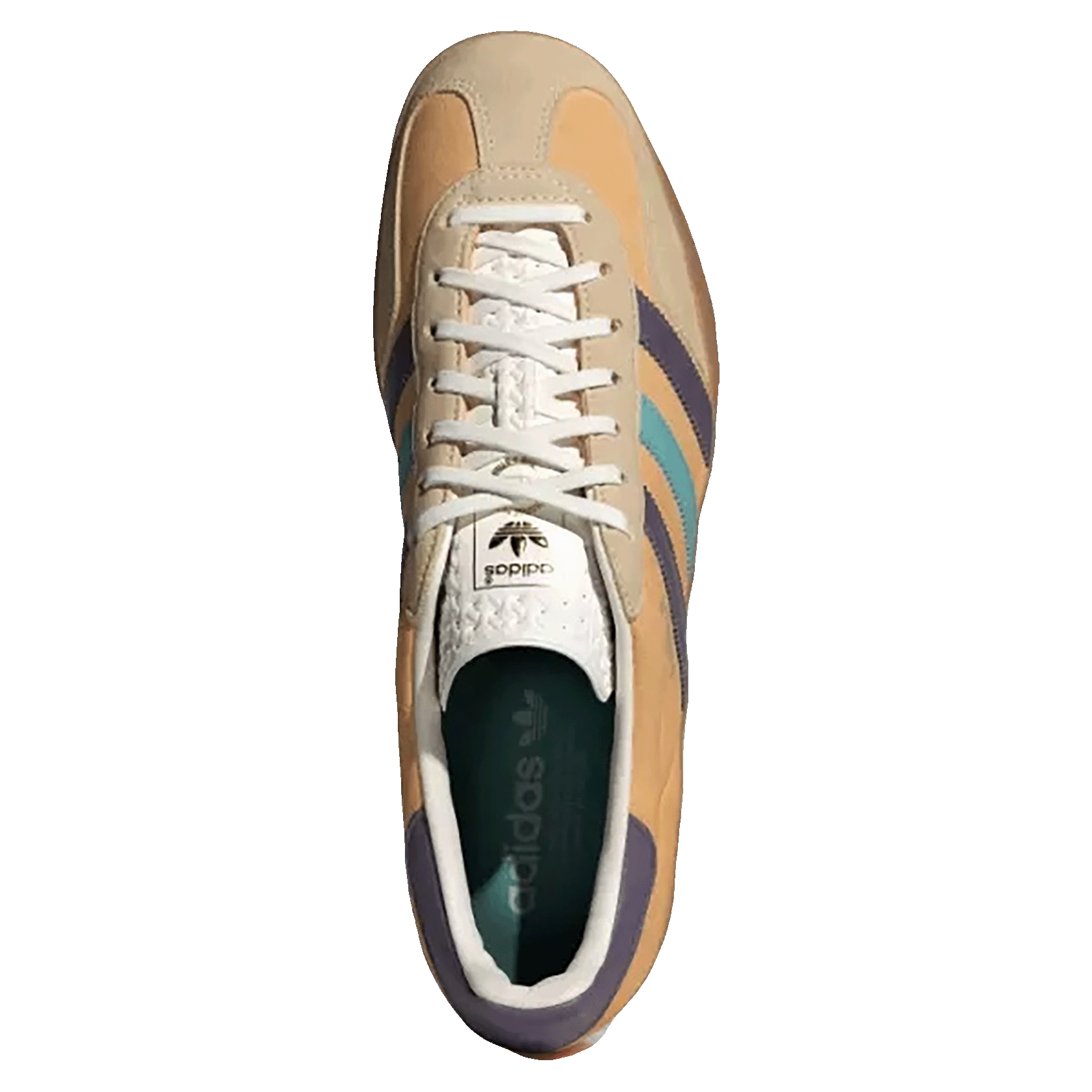 adidas Gazelle Indoor Glow Orange Shadow Violet Oben