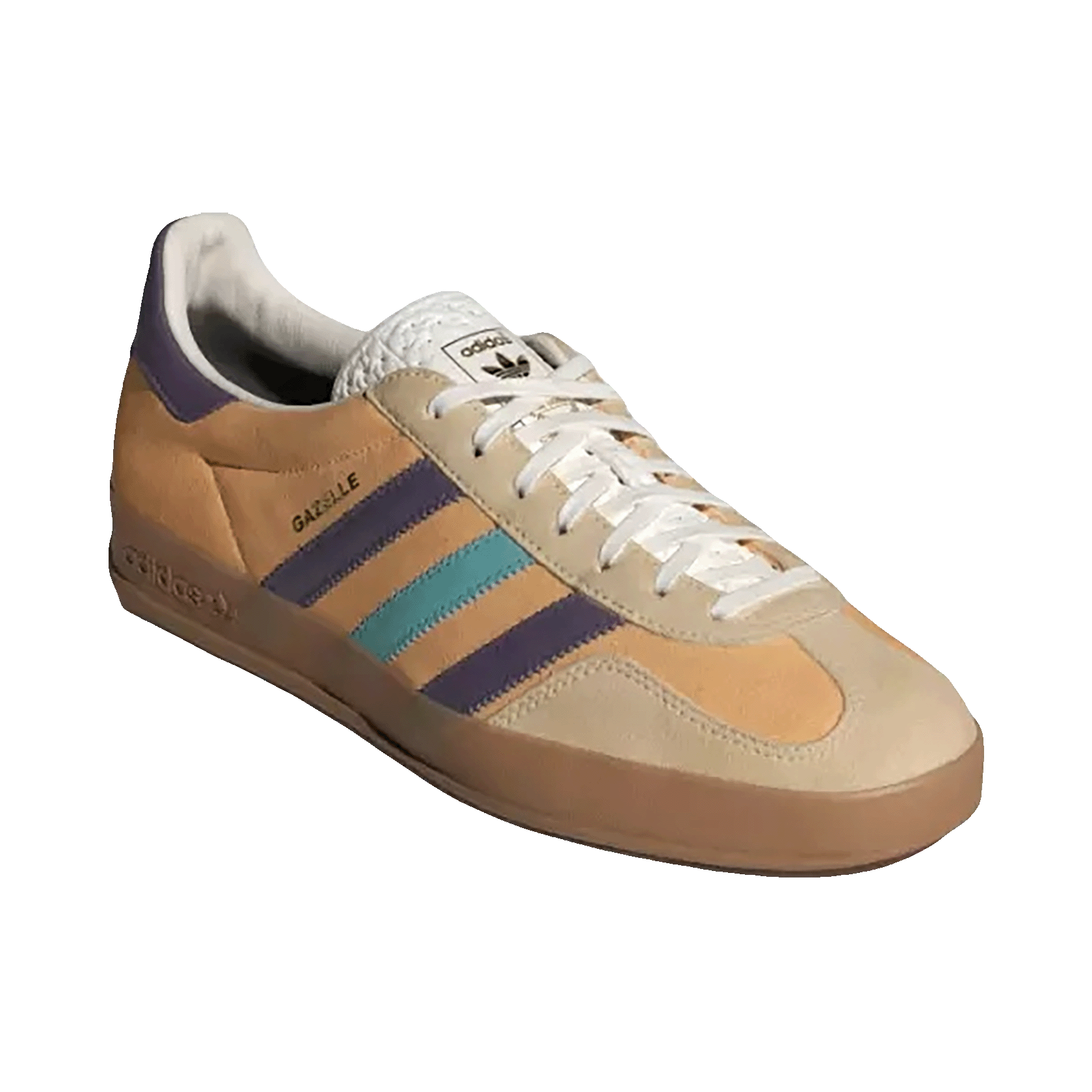 adidas Gazelle Indoor Glow Orange Shadow Violet Side