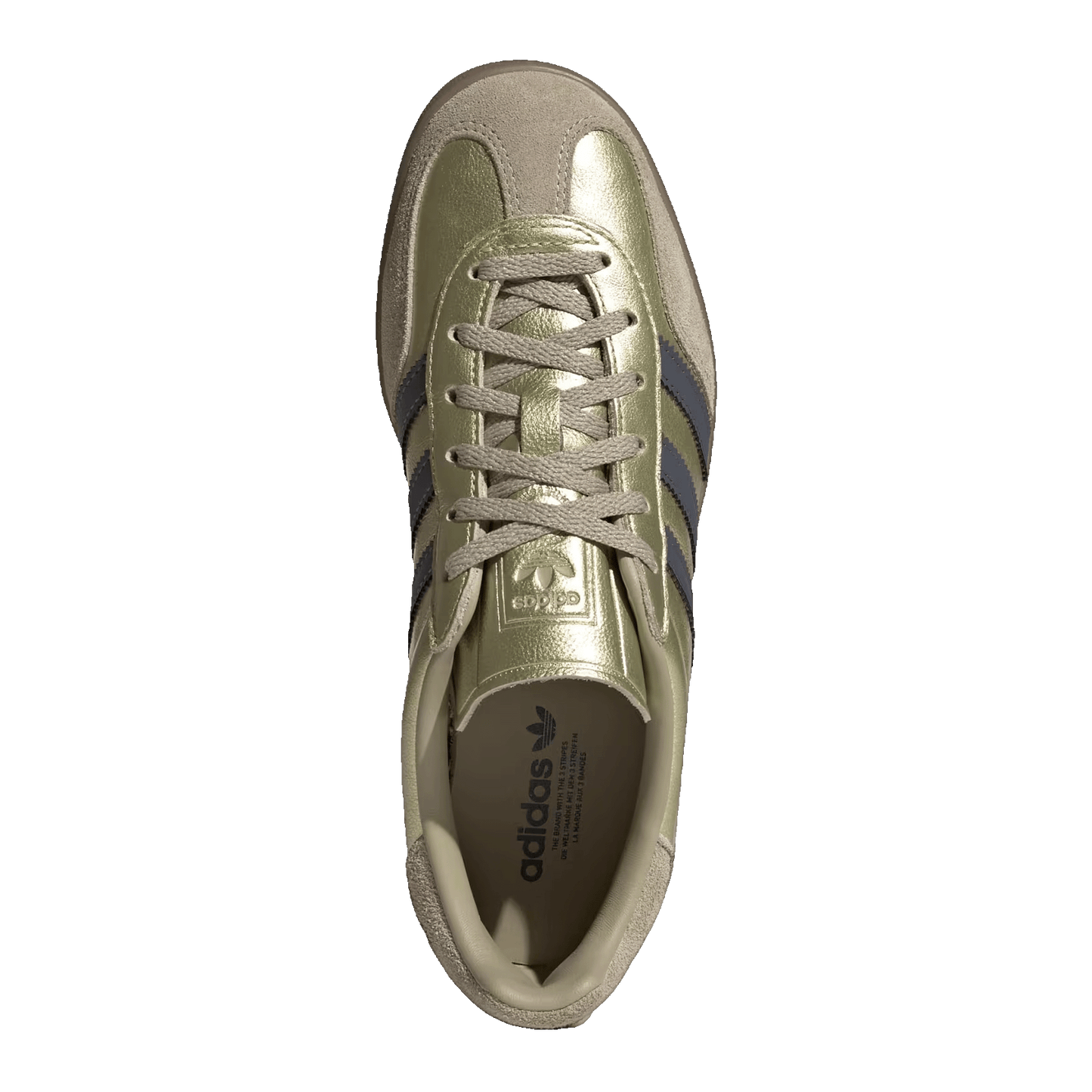 adidas Gazelle Indoor Gold Metallic Aurora Onix (W) Oben JR2404
