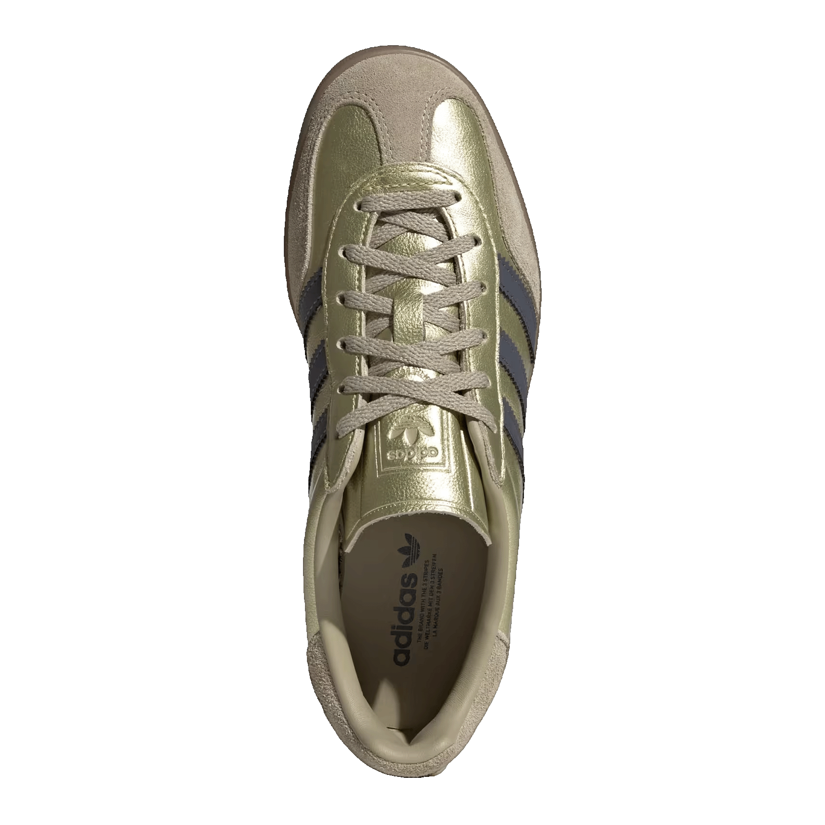 adidas Gazelle Indoor Gold Metallic Aurora Onix (W) Oben JR2404