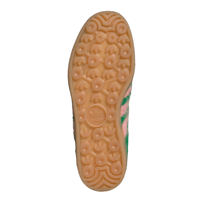 adidas Gazelle Indoor Green Glow Pink (W) Sohle