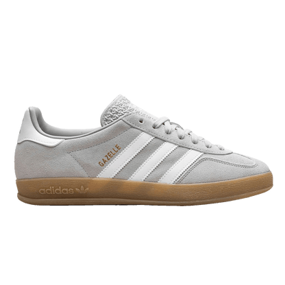 adidas Gazelle Indoor Grey Cloud White Gold Metallic - JQ0176 Forty Four Sneaker adidas Gazelle Indoor Grey Cloud White Gold Metallic - JQ0176 Forty Four Sneaker