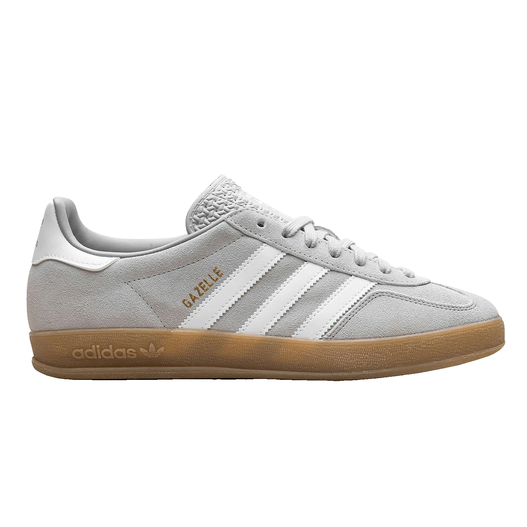 adidas Gazelle Indoor Grey Cloud White Gold Metallic