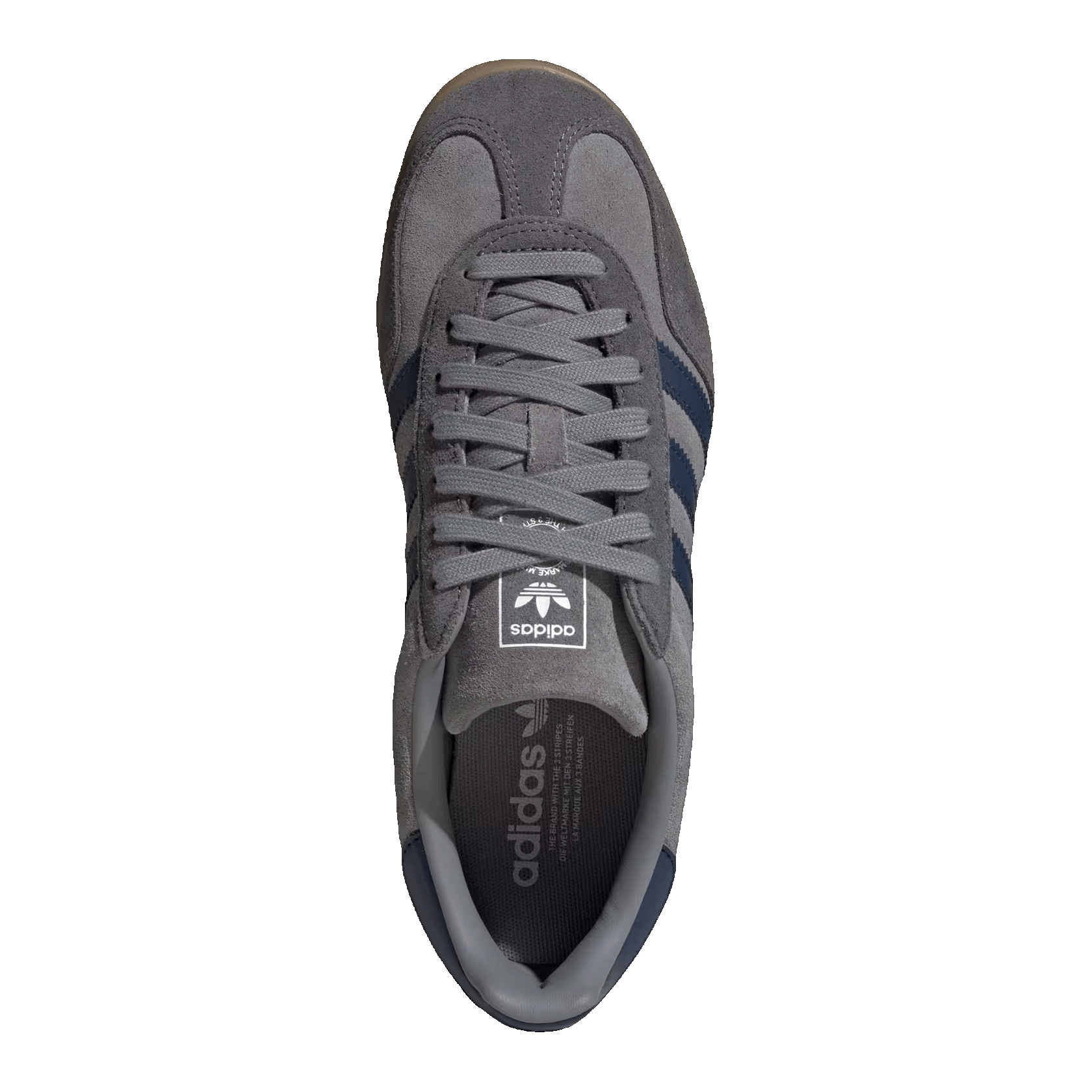 adidas Gazelle Indoor Grey Night Indigo Oben JQ8397