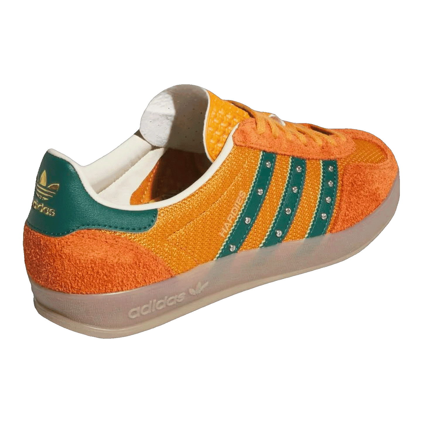 adidas Gazelle Indoor Hardies Rust Orange Green Back KI7011