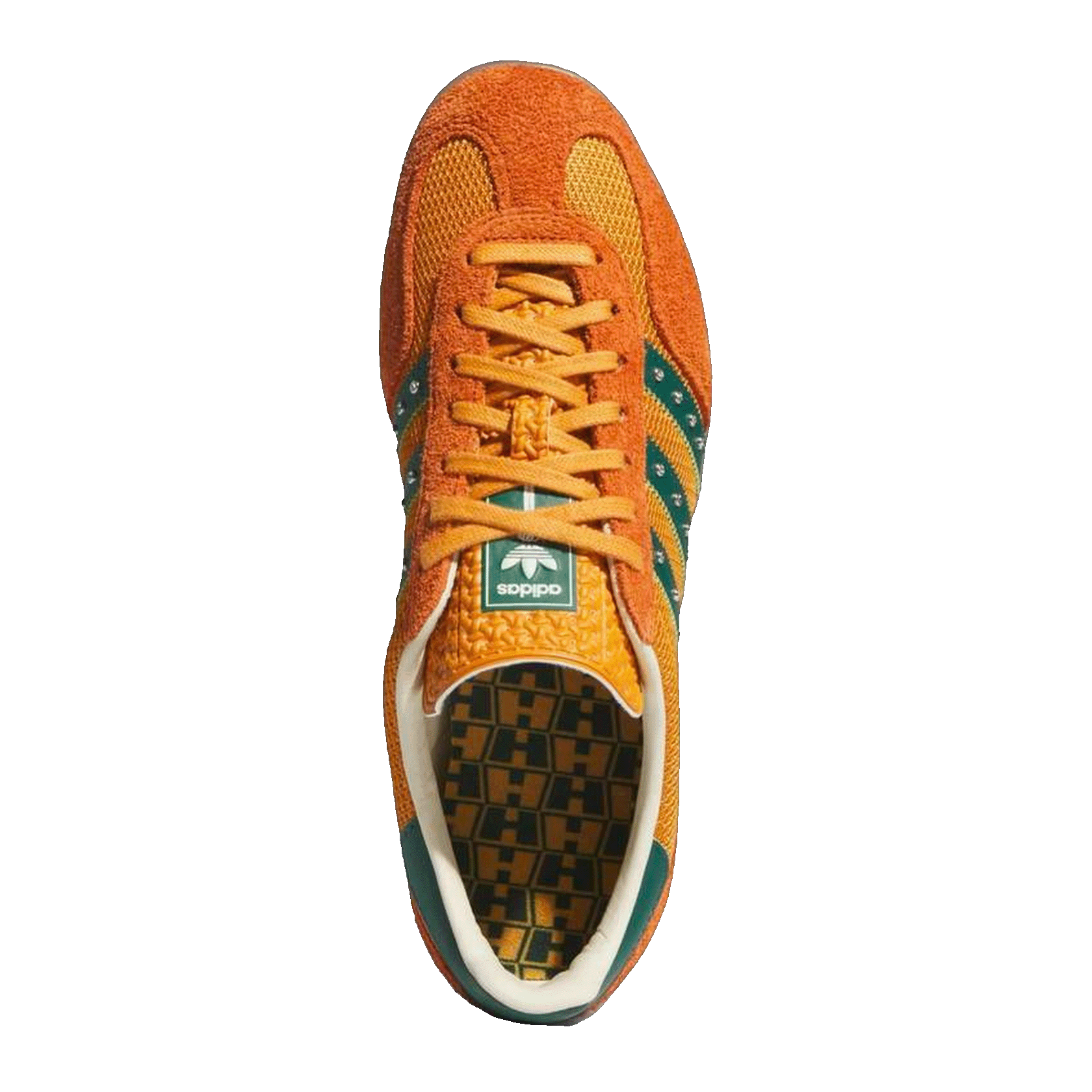 adidas Gazelle Indoor Hardies Rust Orange Green Oben KI7011