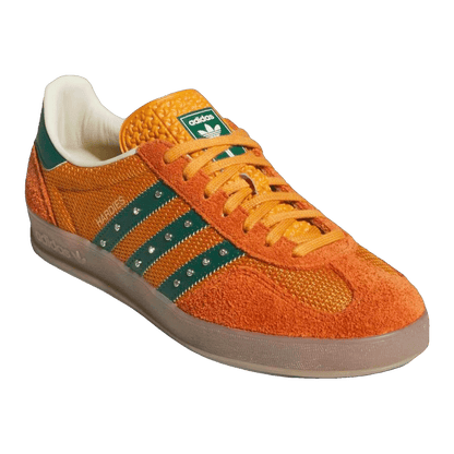 adidas Gazelle Indoor Hardies Rust Orange Green Side KI7011