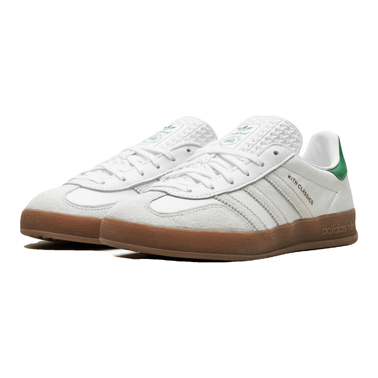 adidas Gazelle Indoor Kith Classics White Green Side