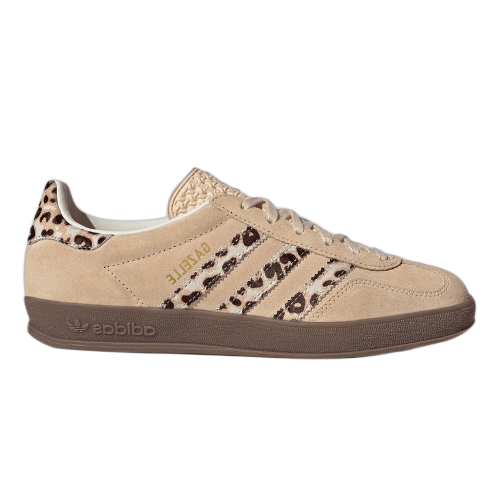 adidas Gazelle Indoor Leopard Crystal Sand (W) HQ0286