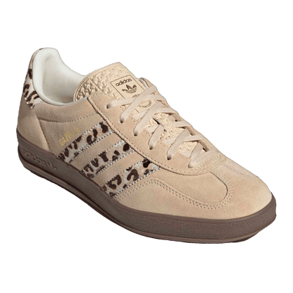 adidas Gazelle Indoor Leopard Crystal Sand (W) Side HQ0286