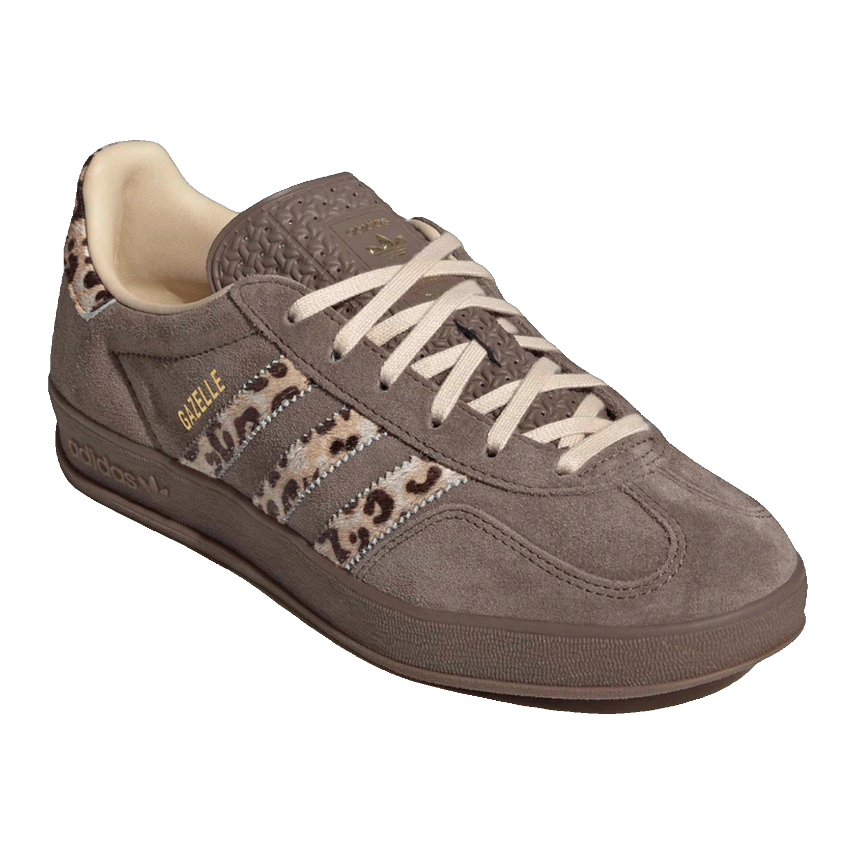 adidas Gazelle Indoor Leopard Earth Strata (W) Side HQ0287