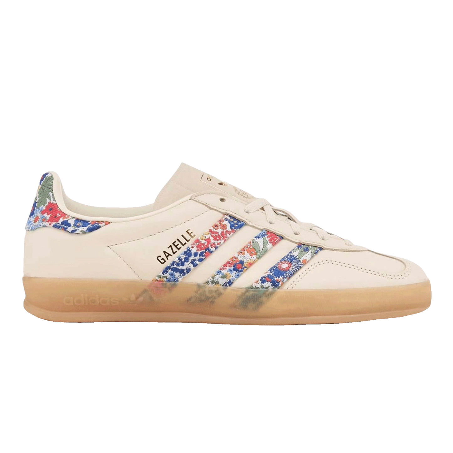 adidas Gazelle Indoor Liberty London Floral Embroidery Stripes (W)