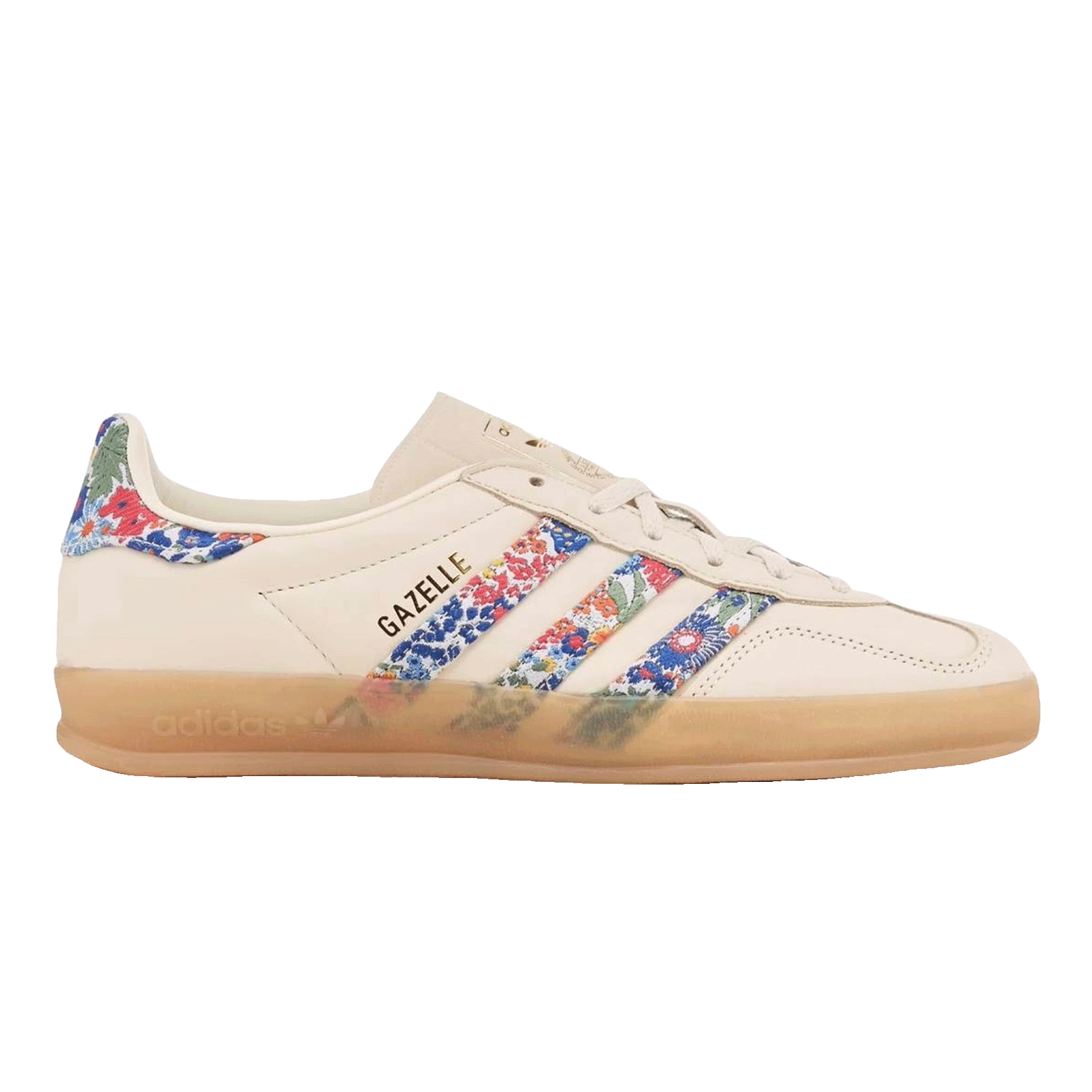 adidas Gazelle Indoor Liberty London Floral Embroidery Stripes (W)