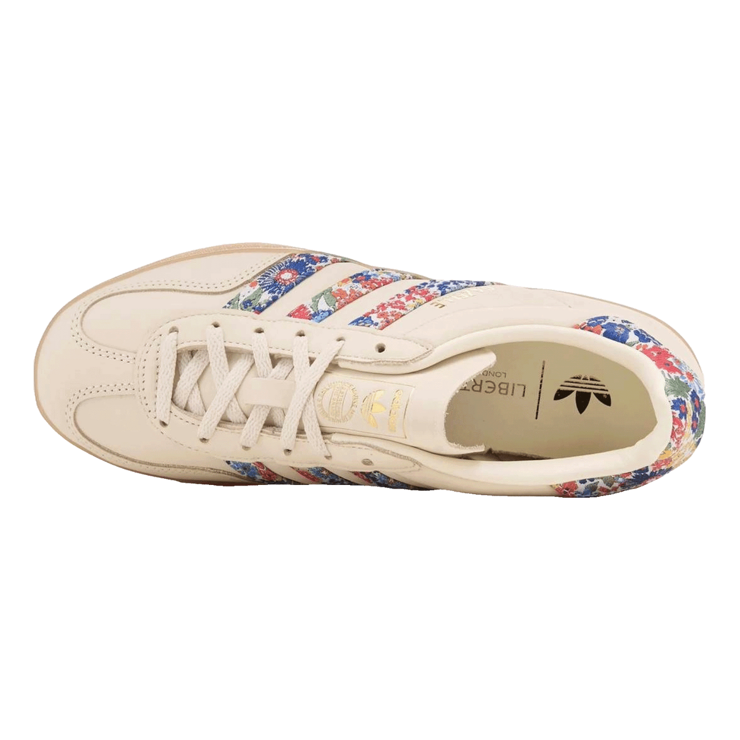 adidas Gazelle Indoor Liberty London Floral Embroidery Stripes (W) Oben