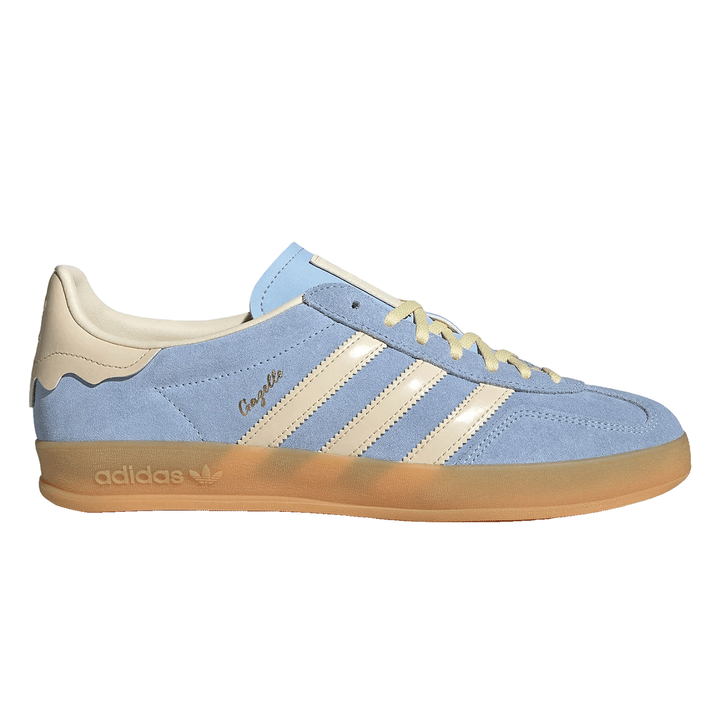adidas Gazelle Indoor Light Blue Yellow Gum (W)