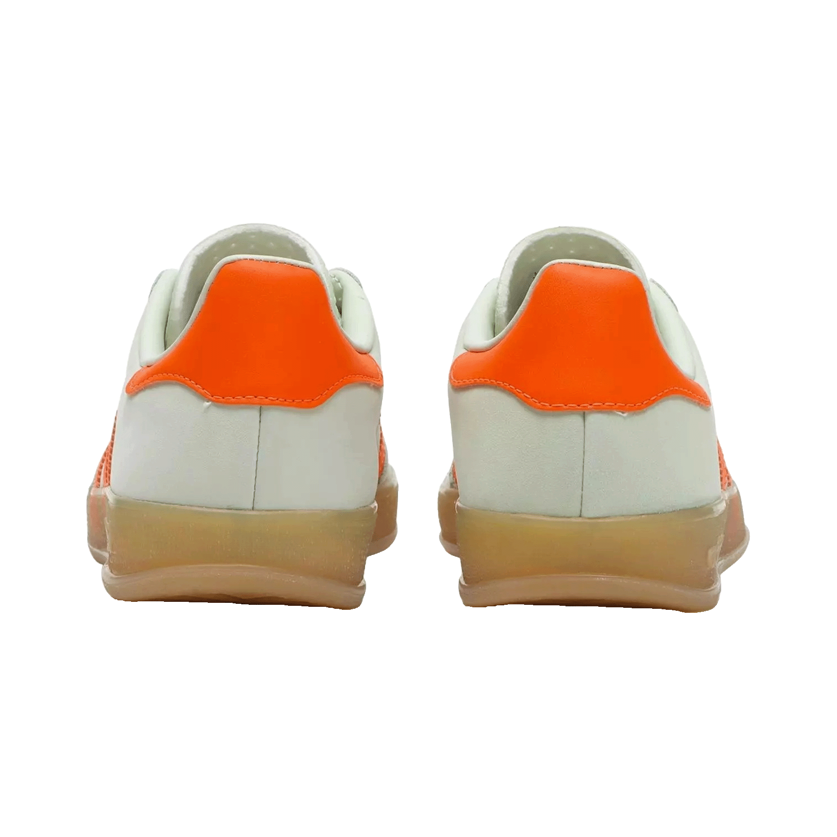 adidas Gazelle Indoor Linen Green Solar Orange (W) Back