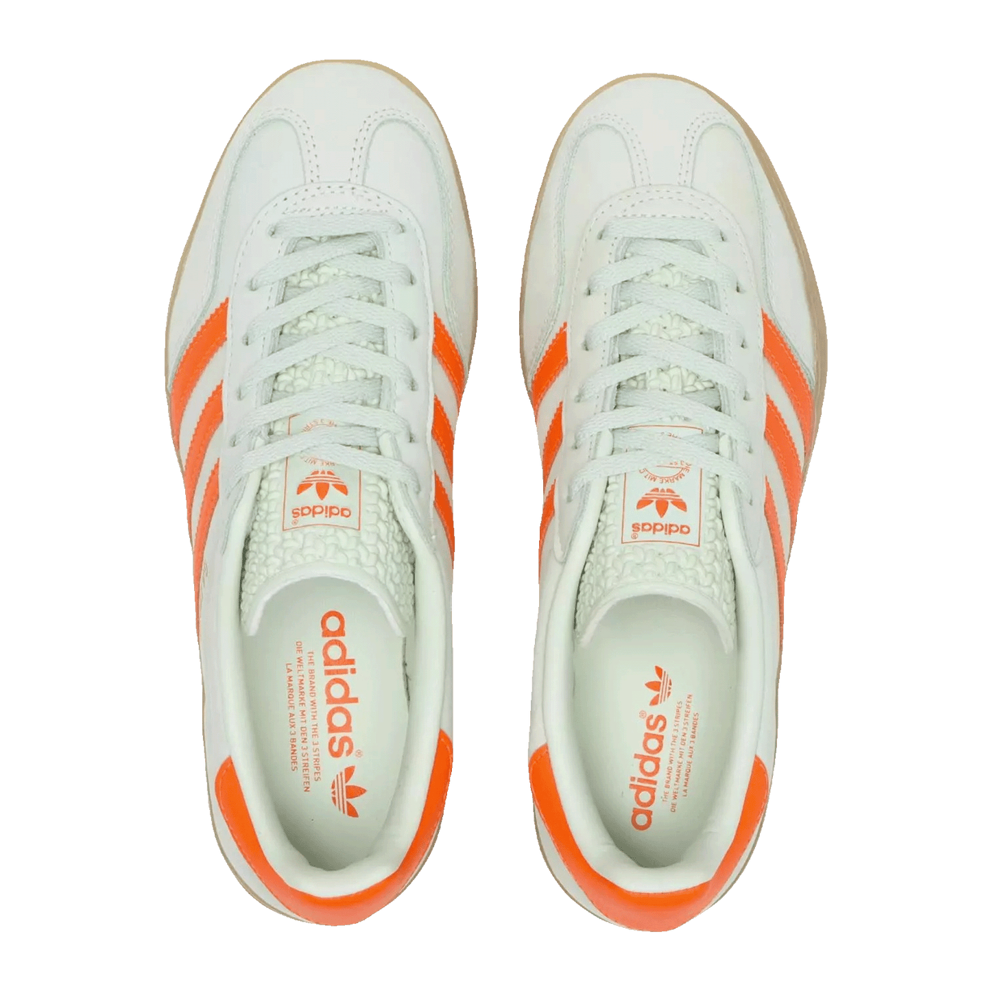 adidas Gazelle Indoor Linen Green Solar Orange (W) Oben
