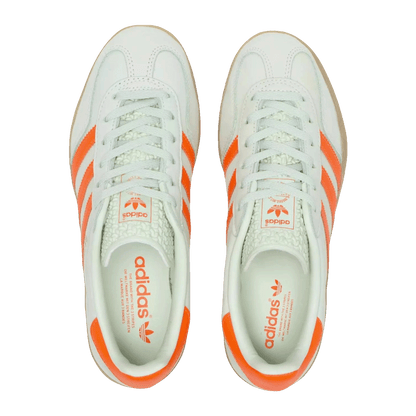 adidas Gazelle Indoor Linen Green Solar Orange (W) Oben