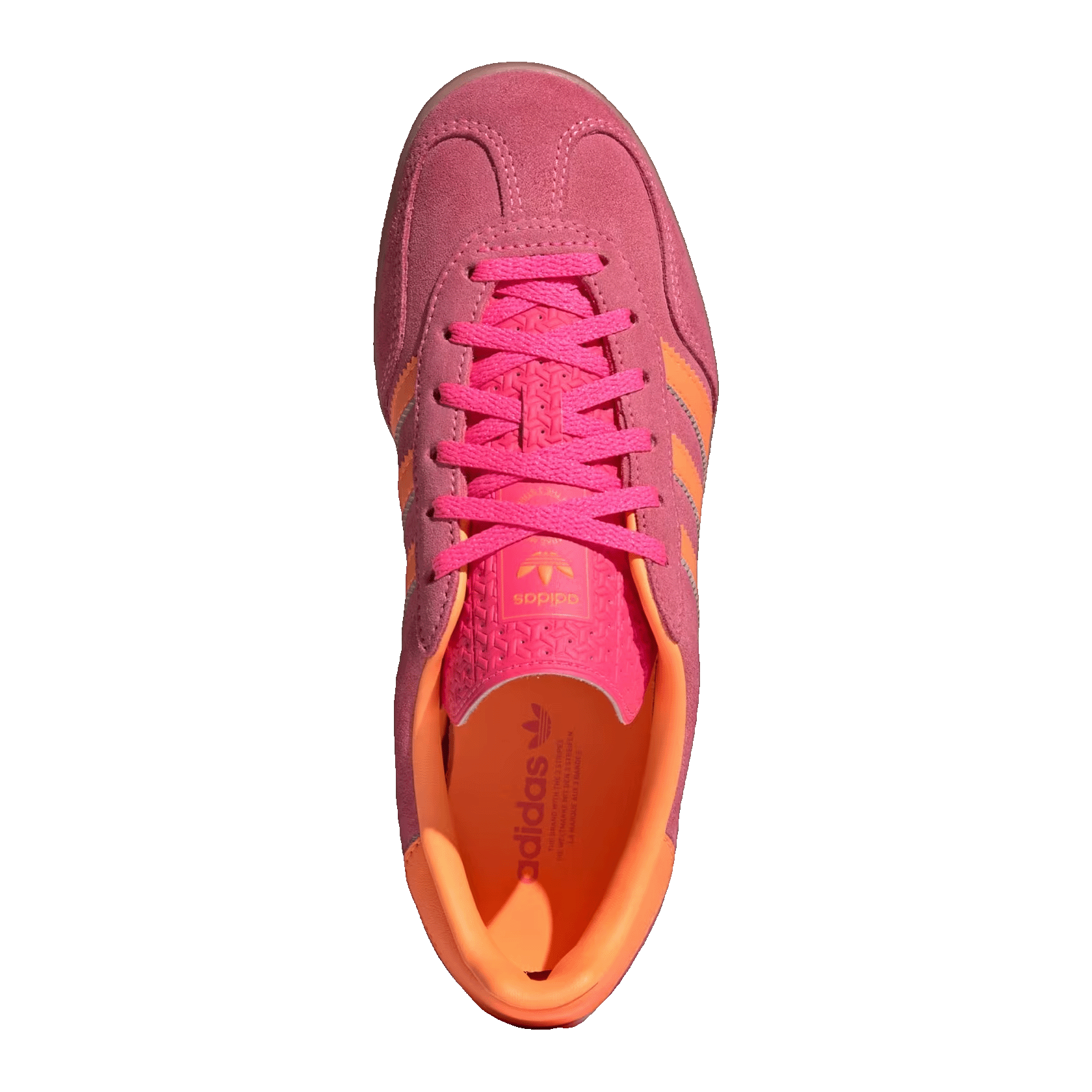 adidas Gazelle Indoor Lucid Pink Lucid Orange (W) Oben IH9218