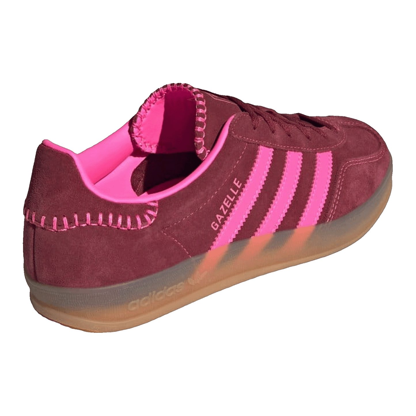 adidas Gazelle Indoor Lucid Pink Noble Maroon (W) Back JS1403