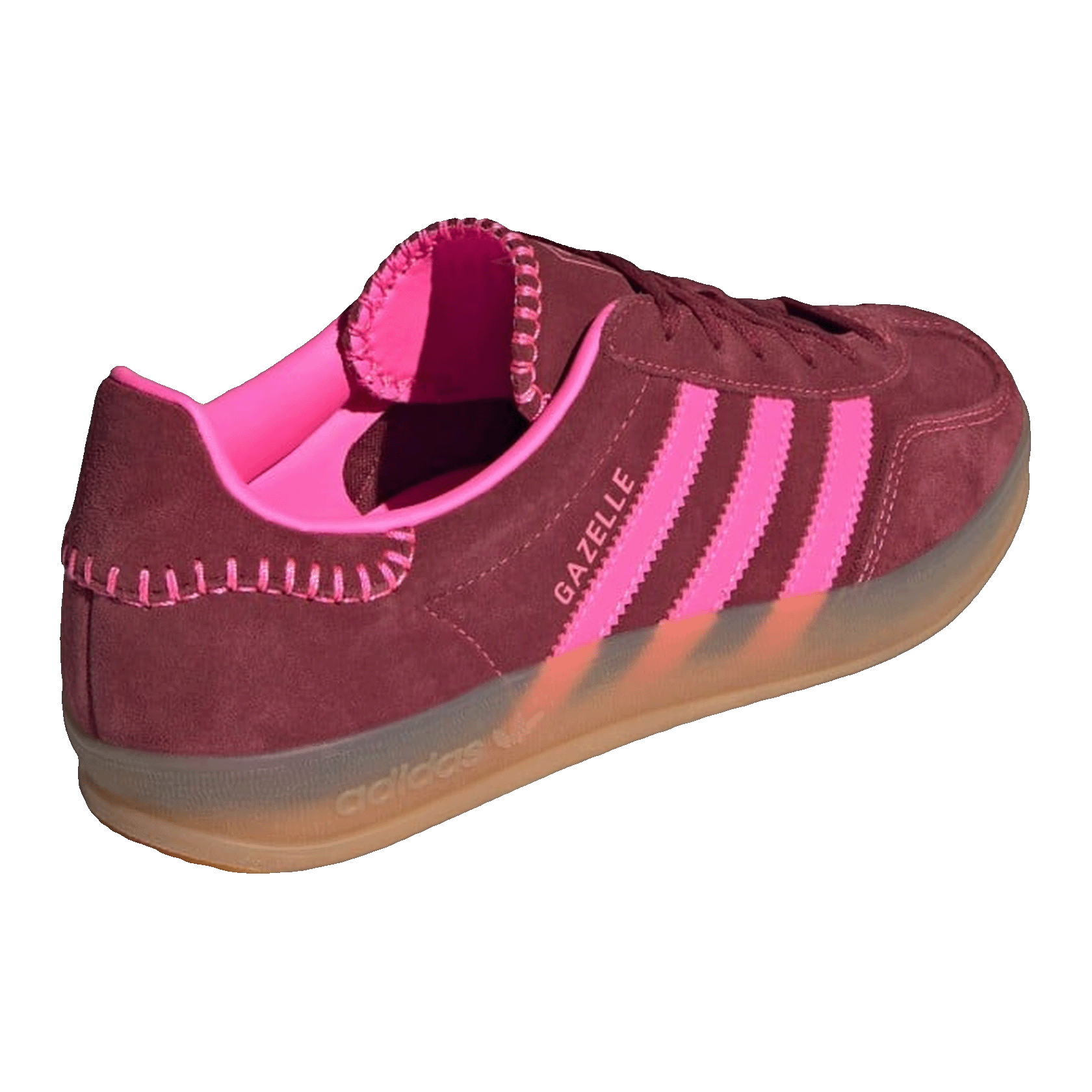 adidas Gazelle Indoor Lucid Pink Noble Maroon (W) Back JS1403