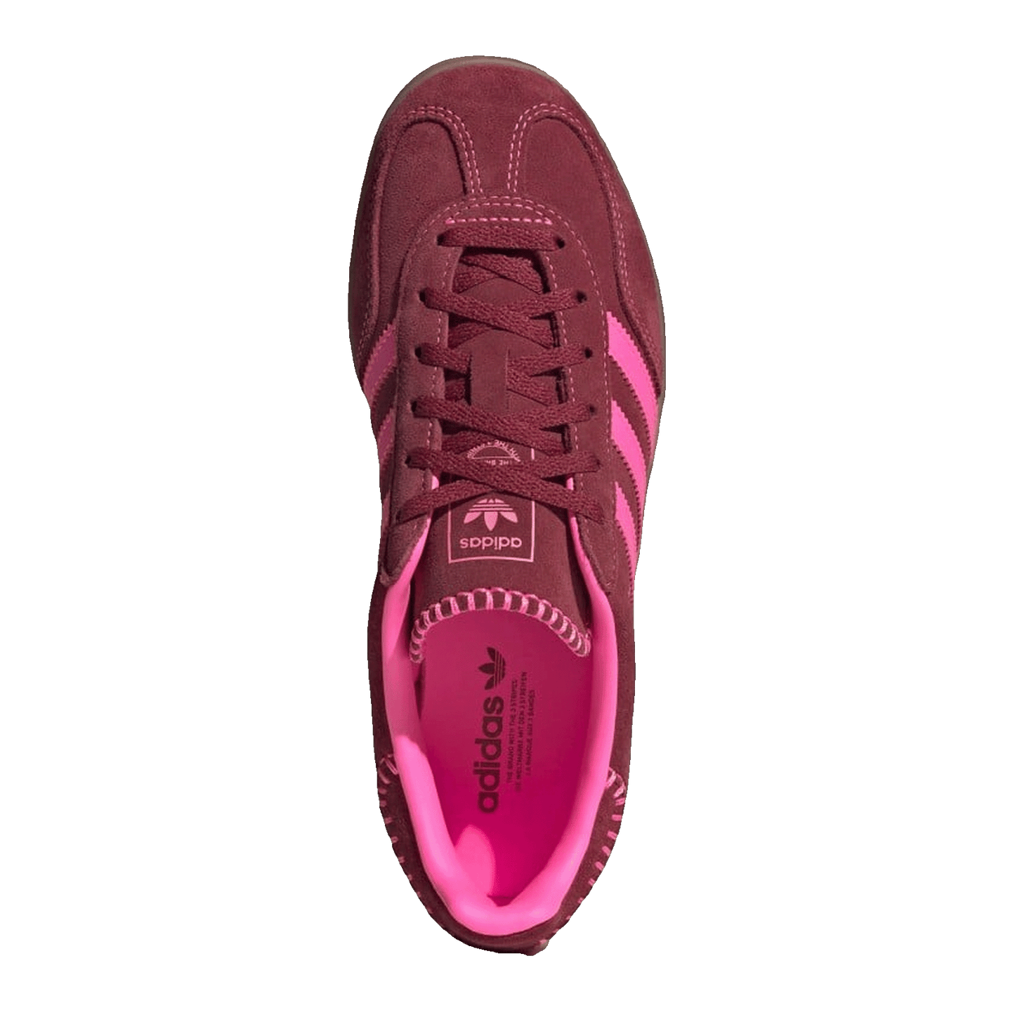 adidas Gazelle Indoor Lucid Pink Noble Maroon (W) Oben JS1403