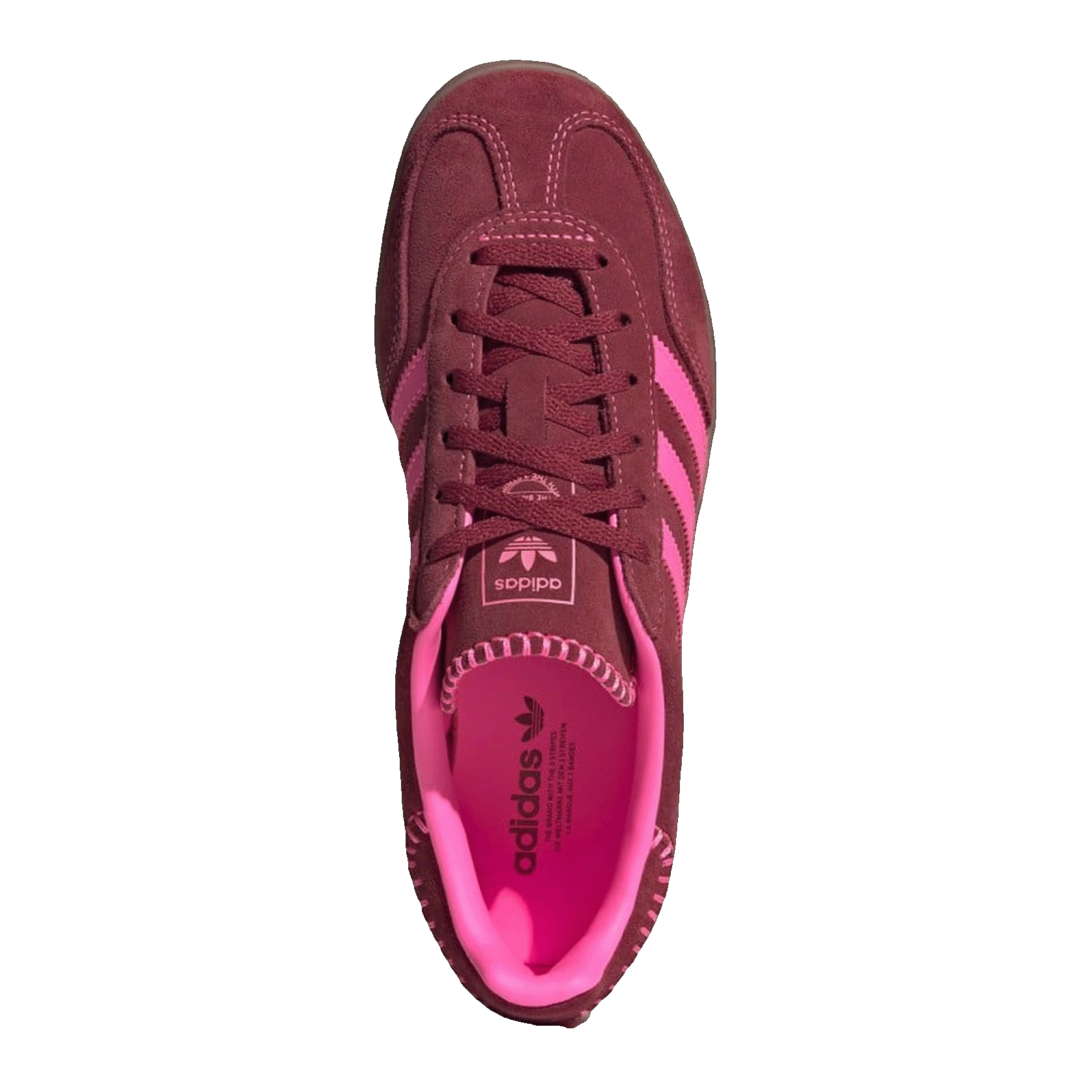 adidas Gazelle Indoor Lucid Pink Noble Maroon (W) Oben JS1403