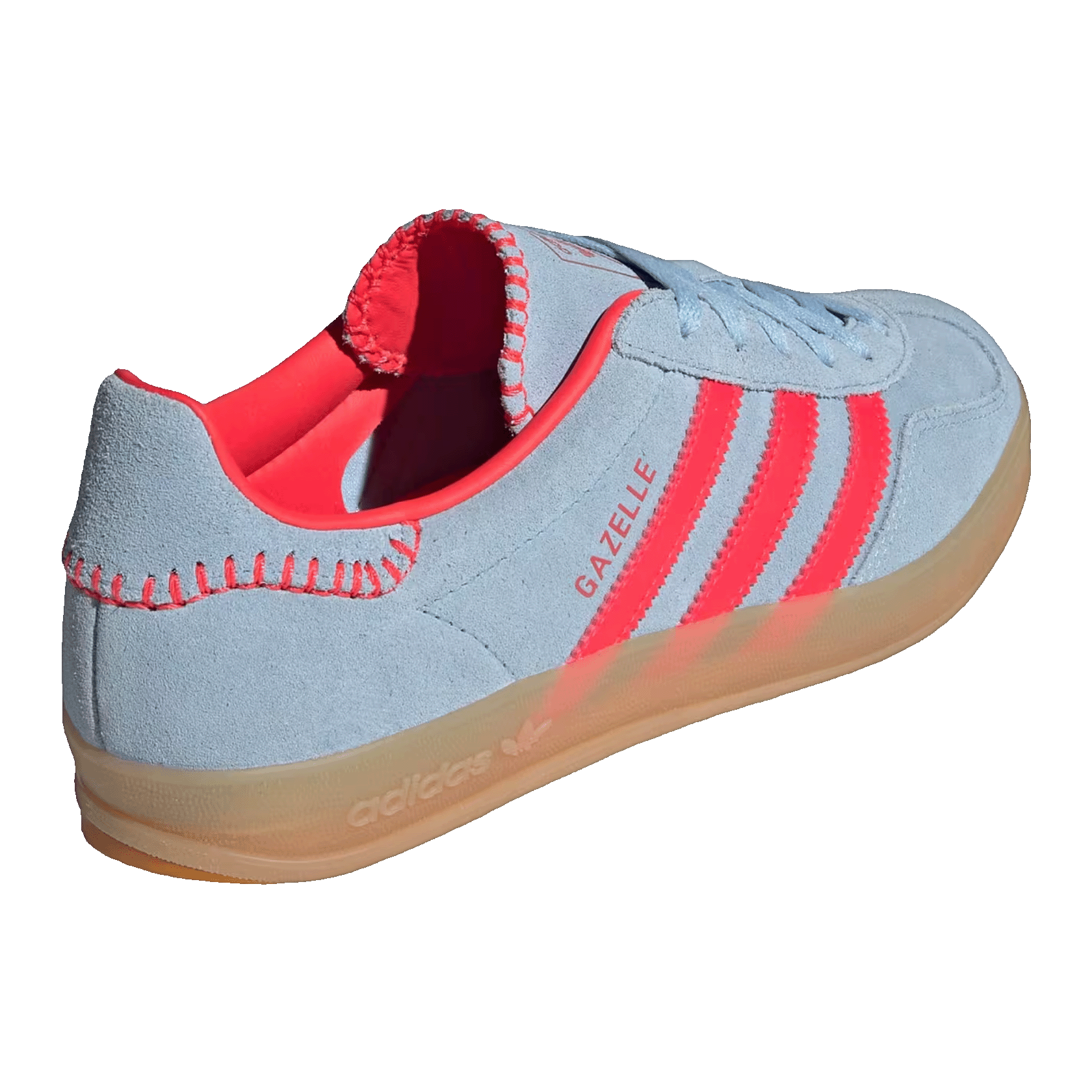 adidas Gazelle Indoor Lucid Red Clear Sky (W) Back JS1404