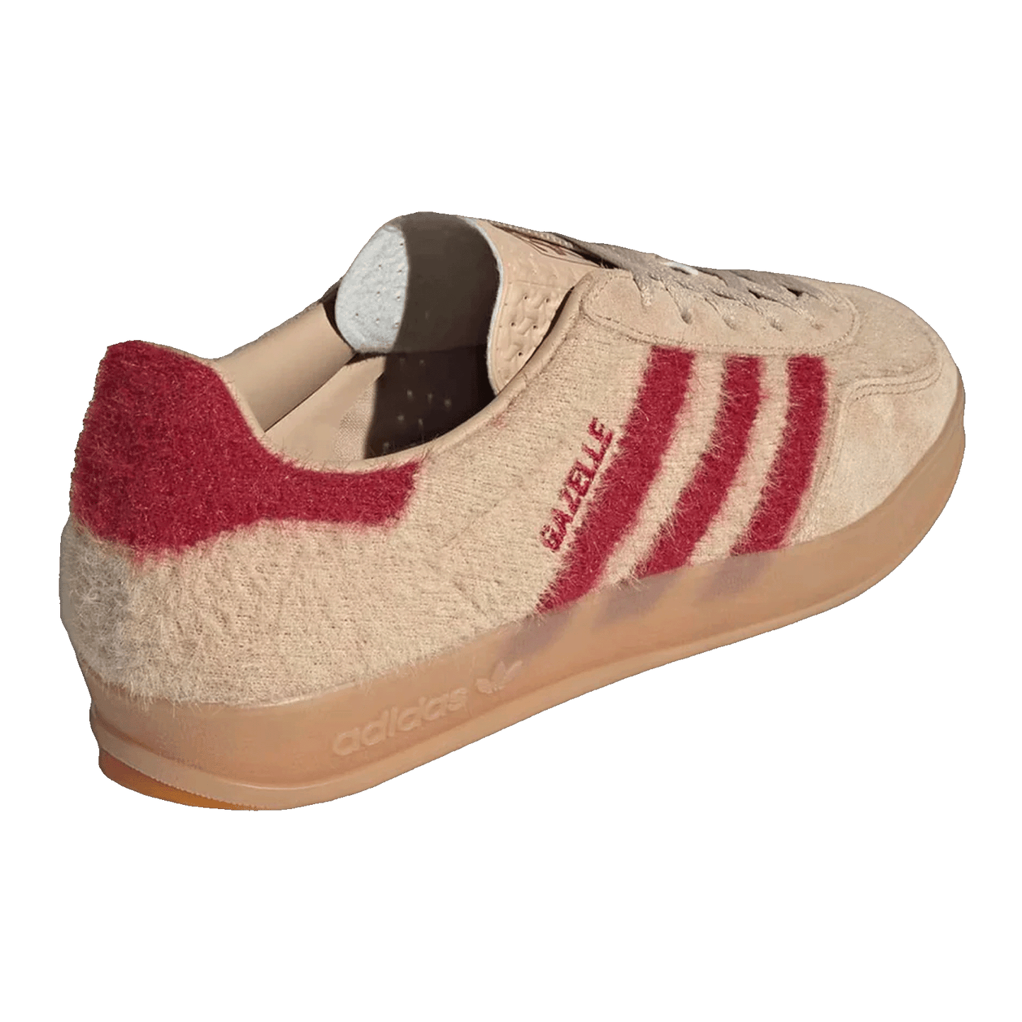 adidas Gazelle Indoor Magic Beige Victory Red (W) Back JP8341