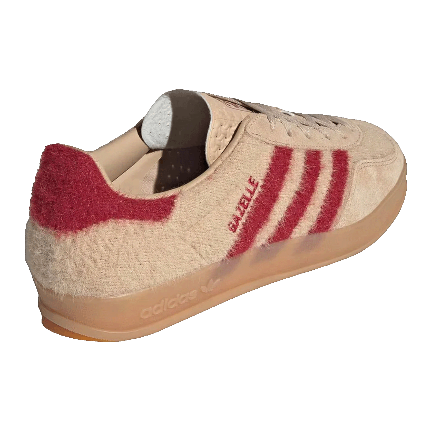 adidas Gazelle Indoor Magic Beige Victory Red (W) Back JP8341
