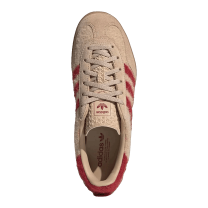 adidas Gazelle Indoor Magic Beige Victory Red (W) Oben JP8341