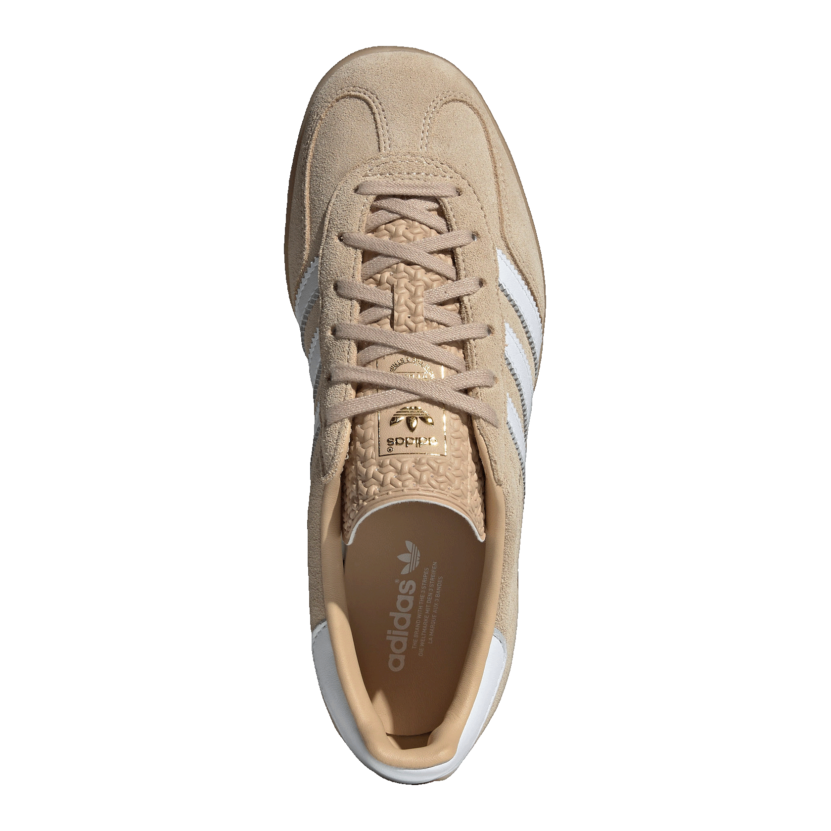 adidas Gazelle Indoor Magic Beige (W) Oben IH5482
