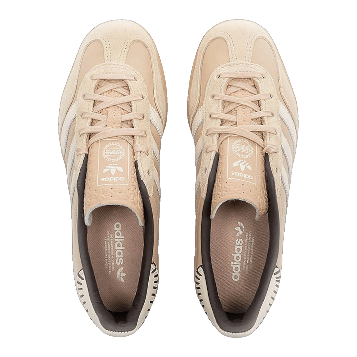 adidas Gazelle Indoor Magic Beige Wonder White Oben JQ1751