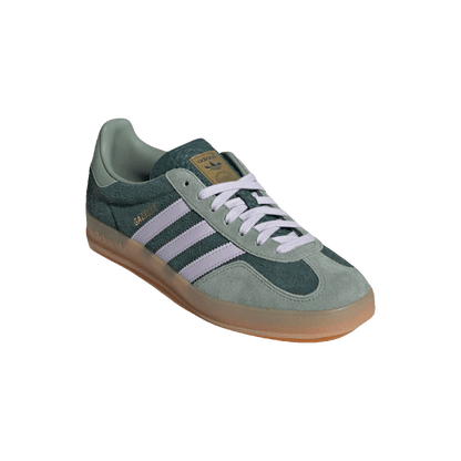 adidas Gazelle Indoor Mineral Green Silver Dawn Side