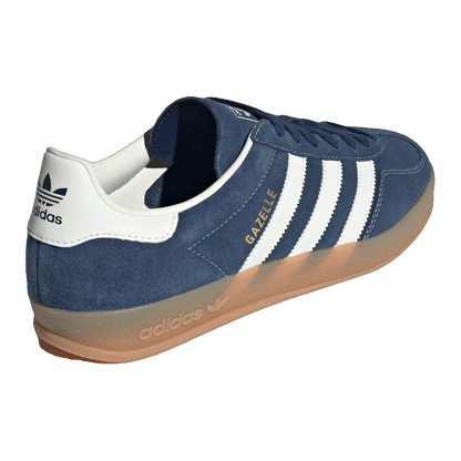 adidas Gazelle Indoor Night Indigo Off White Gold Metallic Back