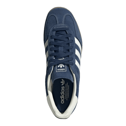 adidas Gazelle Indoor Night Indigo Off White Gold Metallic Oben