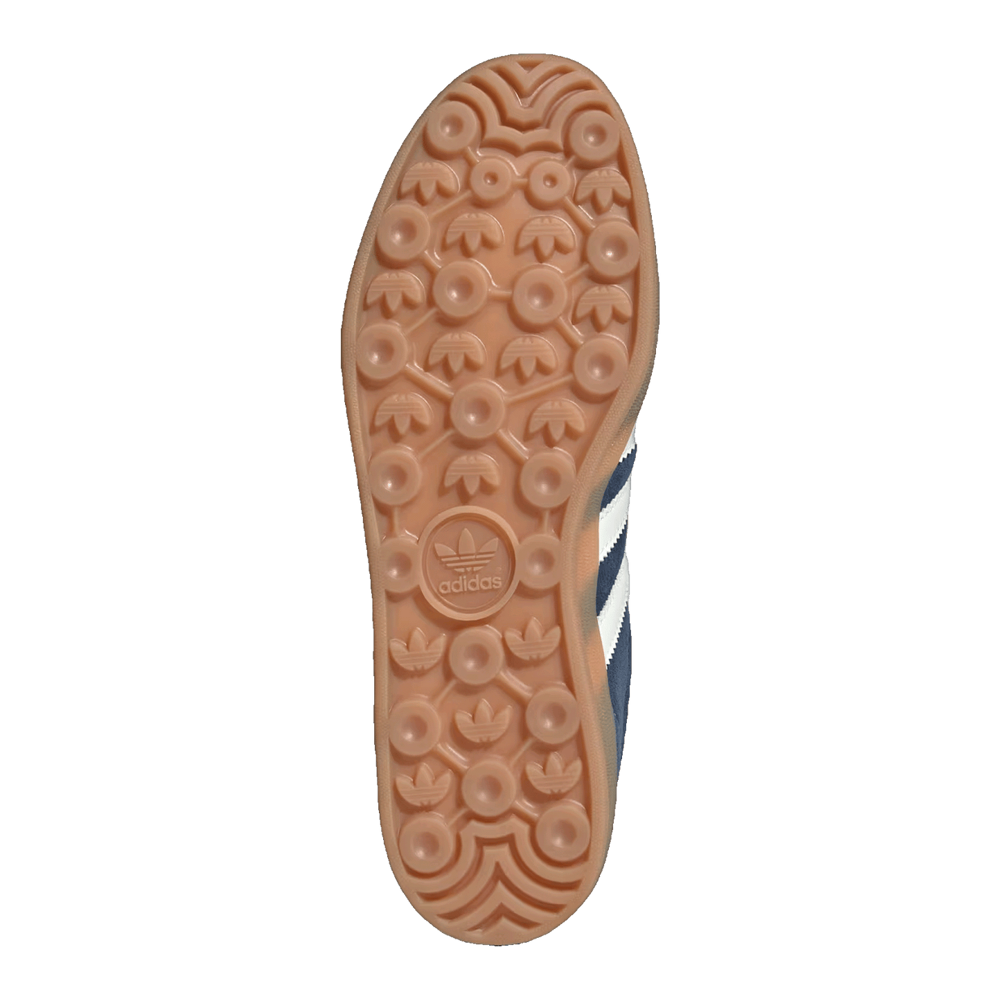 adidas Gazelle Indoor Night Indigo Off White Gold Metallic Sohle